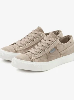 Baskets sneakers au style usé et délavé tendance