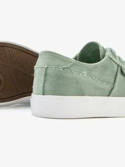 Baskets sneakers au style usé et délavé tendance