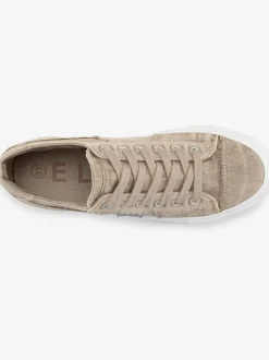 Baskets sneakers au style usé et délavé tendance