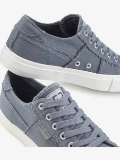 Baskets sneakers au style usé et délavé tendance