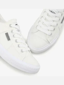 Baskets sneakers au style usé et délavé tendance