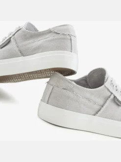 Baskets sneakers au style usé et délavé tendance