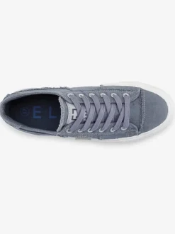 Baskets sneakers au style usé et délavé tendance