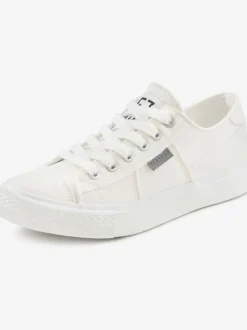 Baskets sneakers au style usé et délavé tendance