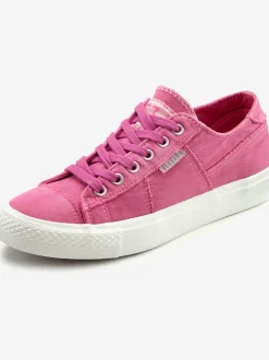 Baskets sneakers au style usé et délavé tendance