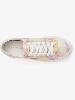 Baskets sneakers au style usé et délavé tendance