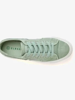 Baskets sneakers au style usé et délavé tendance