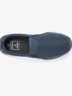 Baskets sneakers basiques confortables à enfiler avec talon légèrement rembourré pour un confort optimal