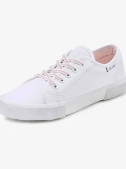 Baskets sneakers basiques confortables : faciles à enfiler grâce aux lacets élastiques