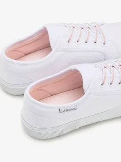 Baskets sneakers basiques confortables : faciles à enfiler grâce aux lacets élastiques