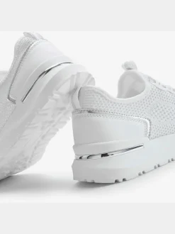 Baskets sneakers d'été légères avec laçage élastique pour un confort optimal et un enfilage rapide