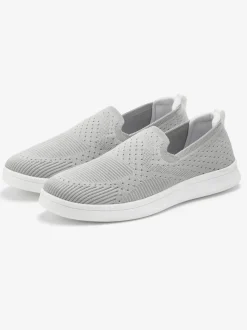 Baskets sneakers d'été très légères et confortables avec talon légèrement rembourré en textile doux
