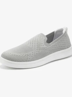 Baskets sneakers d'été très légères et confortables avec talon légèrement rembourré en textile doux