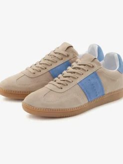 Baskets sneakers en cuir doux et de qualité avec doublure en textile douce, confortables à porter