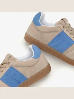 Baskets sneakers en cuir doux et de qualité avec doublure en textile douce, confortables à porter