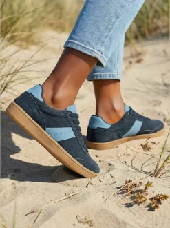 Baskets sneakers en cuir doux de qualité