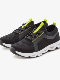 Baskets sneakers légères et confortables avec touches fluo