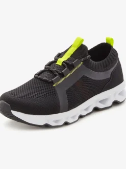 Baskets sneakers légères et confortables avec touches fluo