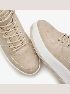 Baskets sneakers montantes avec doublure douce pour un confort absolu
