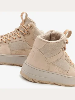 Baskets sneakers montantes avec doublure chaude et douce pour un confort optimal