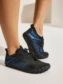 Baskets sneakers sportives avec cordon de serrage et semelle flexible pour un confort optimal