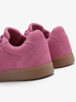 Baskets sneakers tendance en cuir velours de qualité