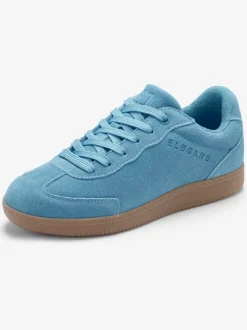 Baskets sneakers tendance en cuir velours de qualité