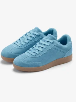Baskets sneakers tendance en cuir velours de qualité