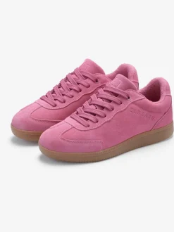 Baskets sneakers tendance en cuir velours de qualité