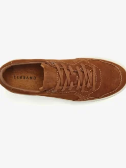 Baskets sneakers tendance en cuir velours doux de qualité, particulièrement confortables à porter