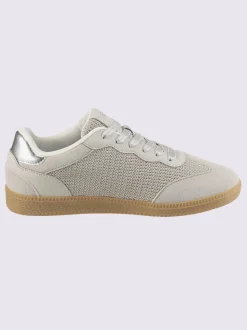 Baskets superbe mélange de matières