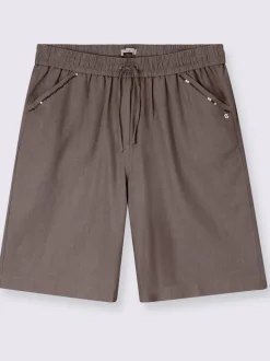 Bermuda mélange lin et viscose