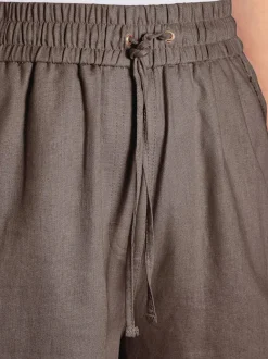 Bermuda mélange lin et viscose