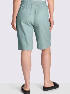 Bermuda mélange lin et viscose