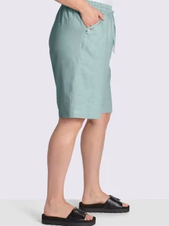 Bermuda mélange lin et viscose