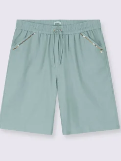 Bermuda mélange lin et viscose