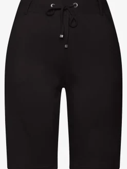 Bermudas à lien à nouer avec poches latérales fendues