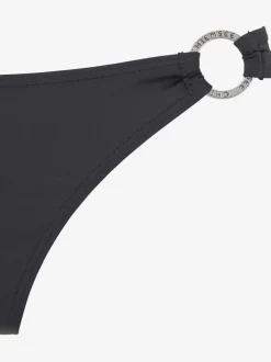 Bikini armatures à nouer dans le cou avec anneaux décoratifs
