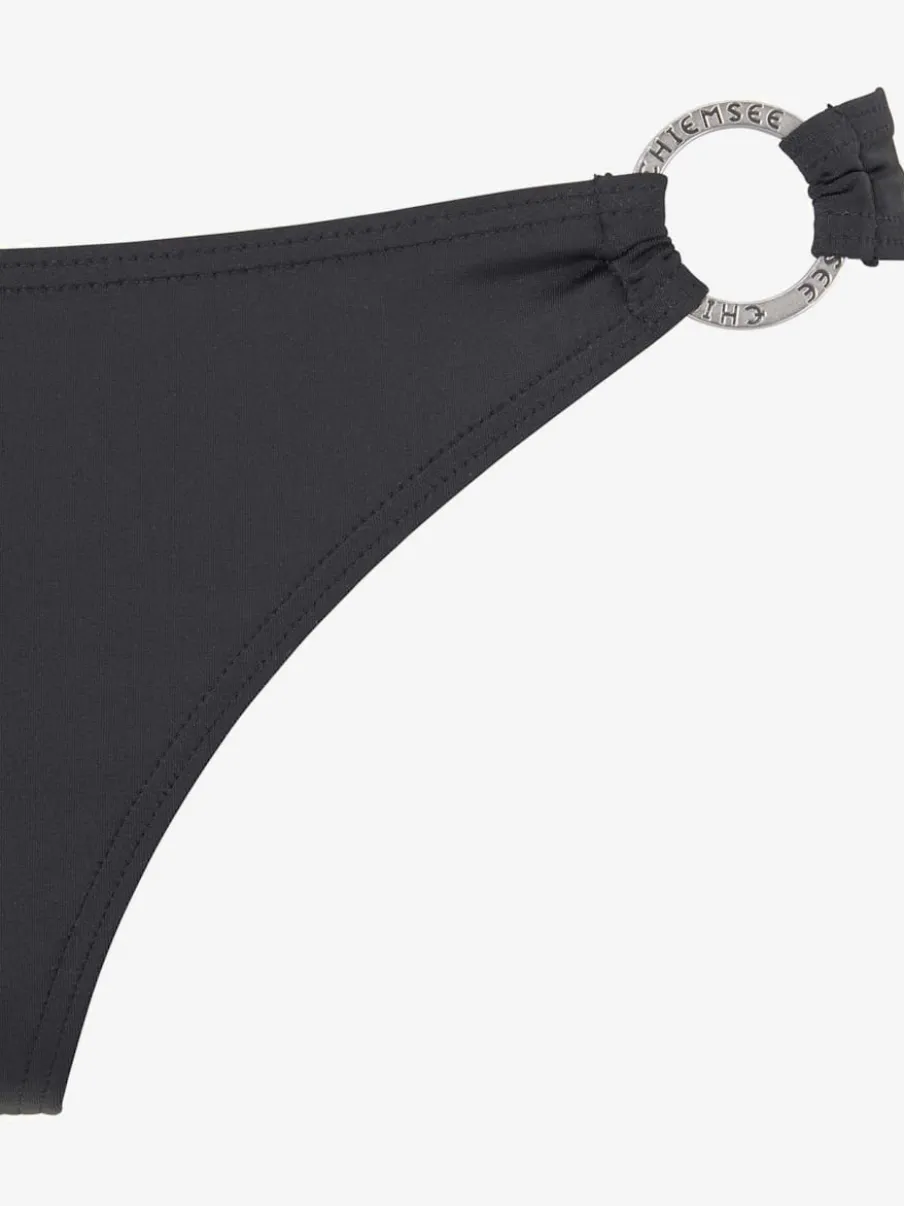 Bikini armatures à nouer dans le cou avec anneaux décoratifs