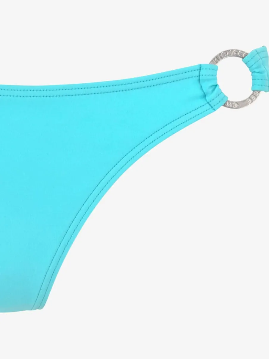 Bikini armatures à nouer dans le cou avec anneaux décoratifs