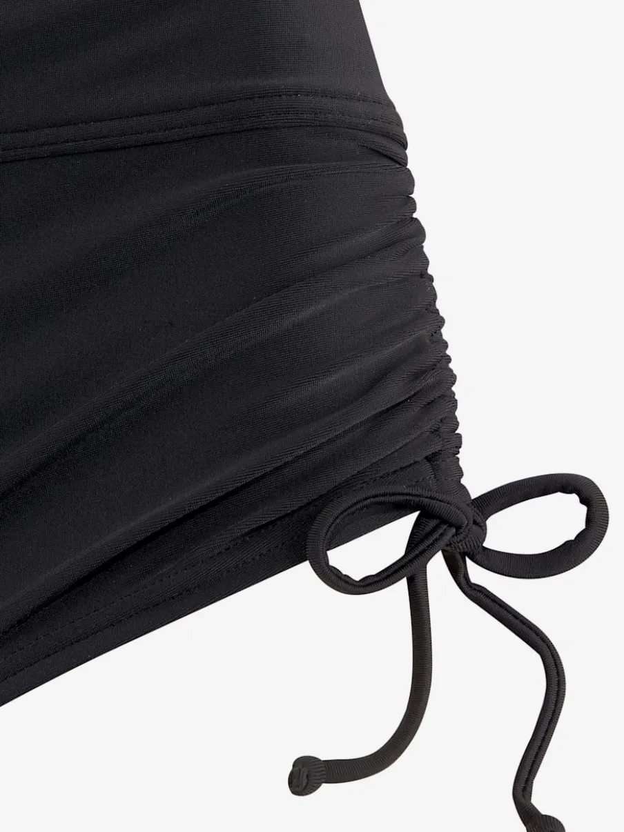 Bikini mini-short réglable sur le côté en polyamide recyclé