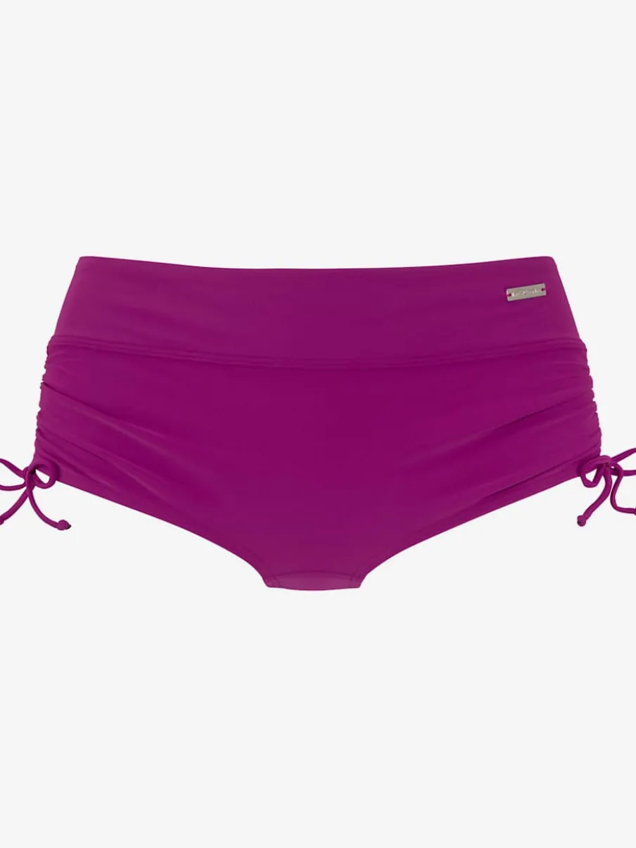 Bikini mini-short réglable sur le côté en polyamide recyclé