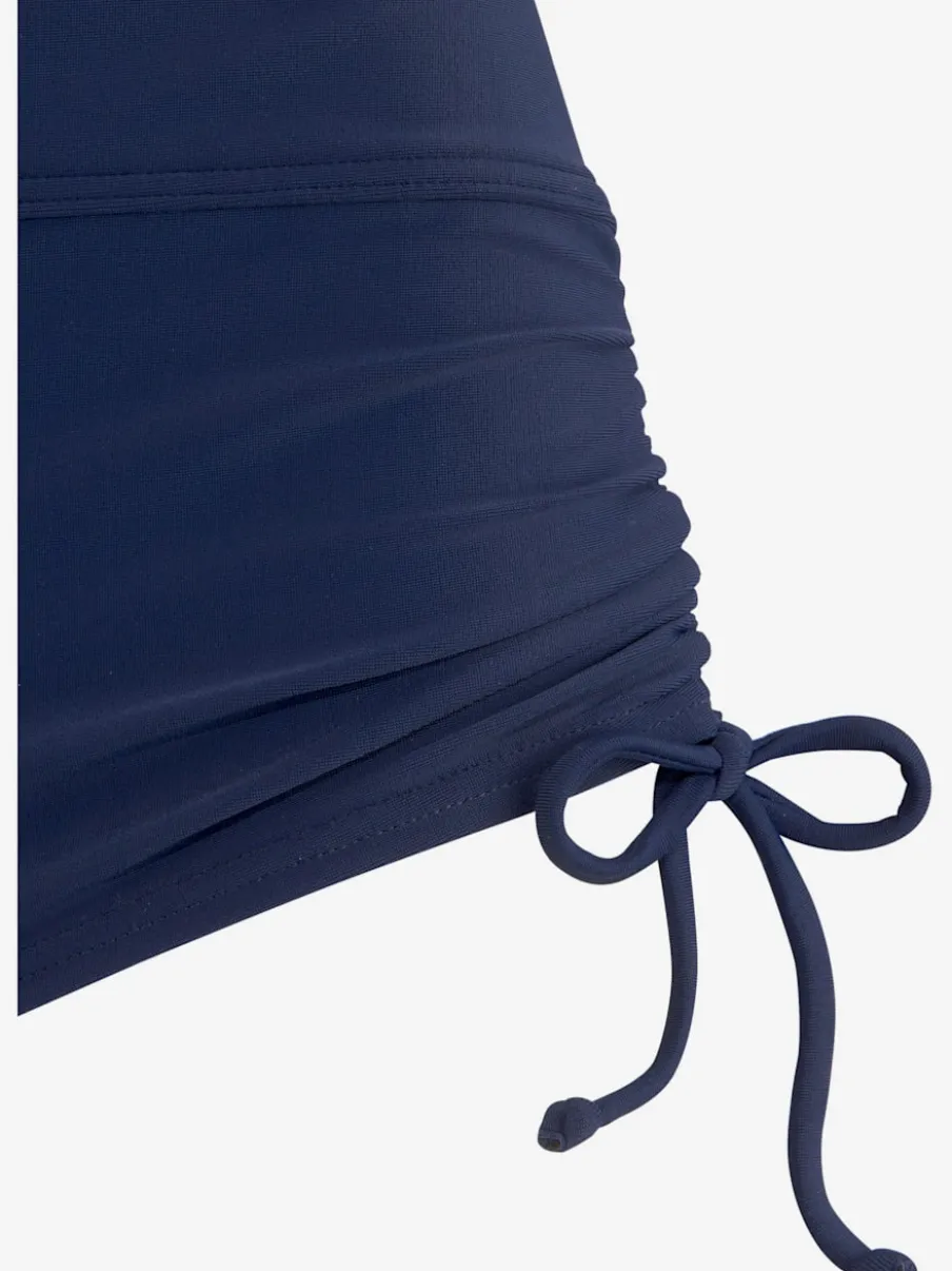 Bikini mini-short réglable sur le côté en polyamide recyclé