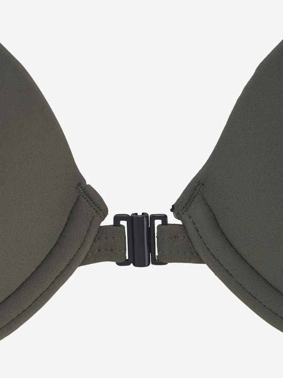 Bikini push-up à bretelles réglables avec look dos nageur