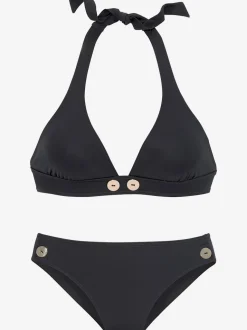 Bikinis avec bonnets amovibles à nouer dans le cou