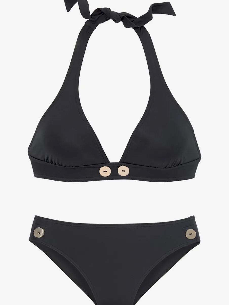 Bikinis avec bonnets amovibles à nouer dans le cou
