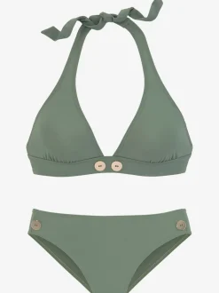 Bikinis avec bonnets amovibles à nouer dans le cou