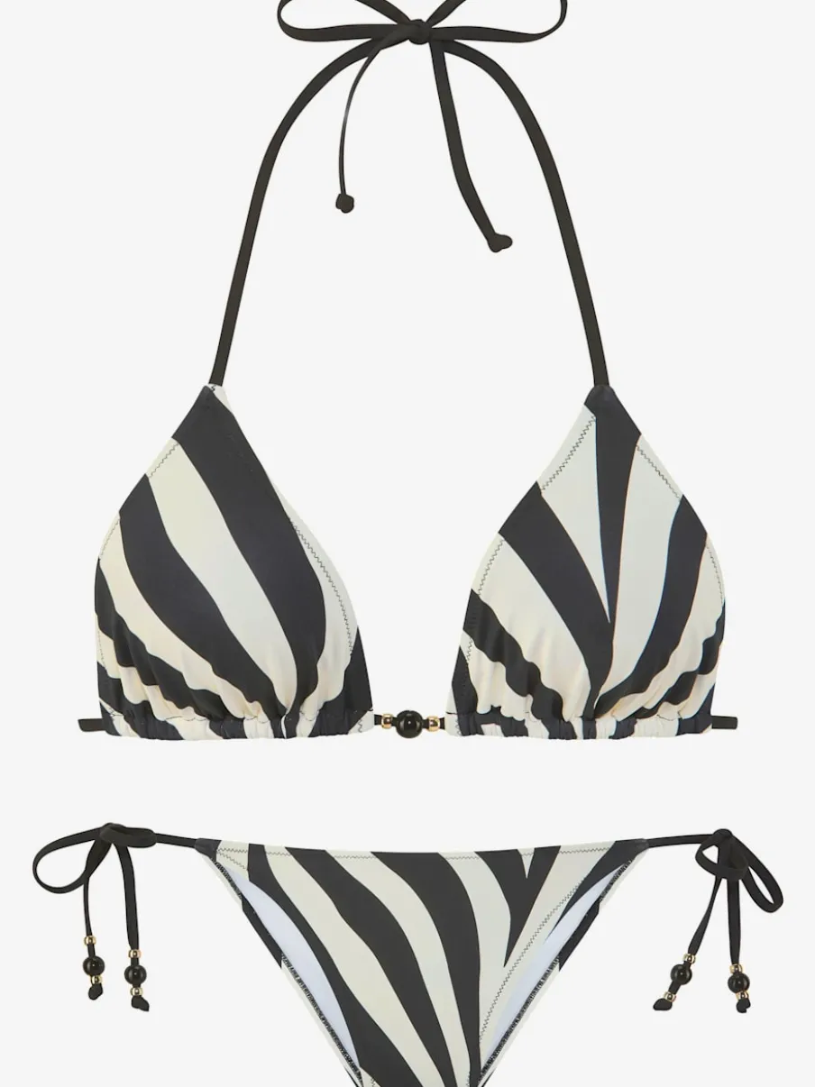 Bikinis design animal avec bonnets amovibles et nouage