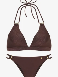 Bikinis triangle avec bonnets amovibles et bandes latérales