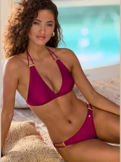 Bikinis triangle avec bonnets amovibles et bandes latérales